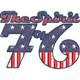 The-Spirit-of-76 - Embroidery Design - FineryEmbroidery
